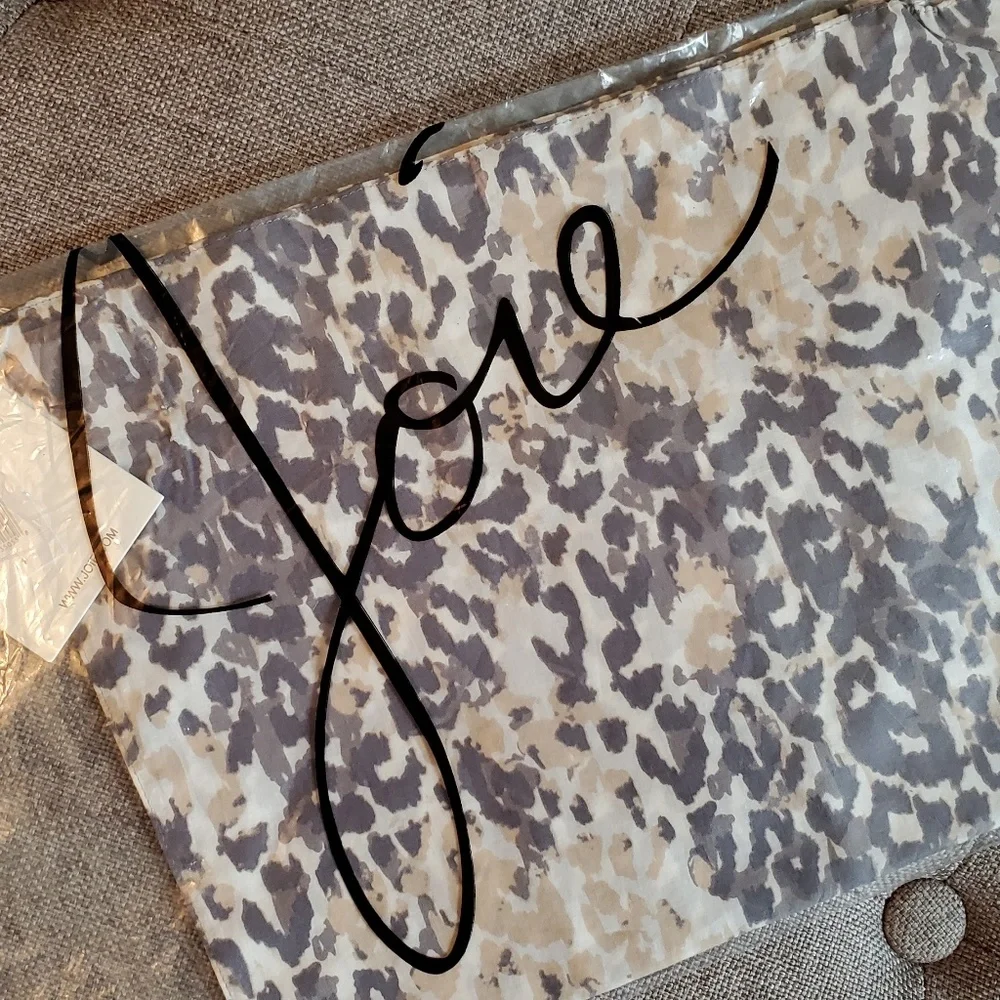 Joie Women's Renita Lightweight Animal Print Cotton Scarf NEW